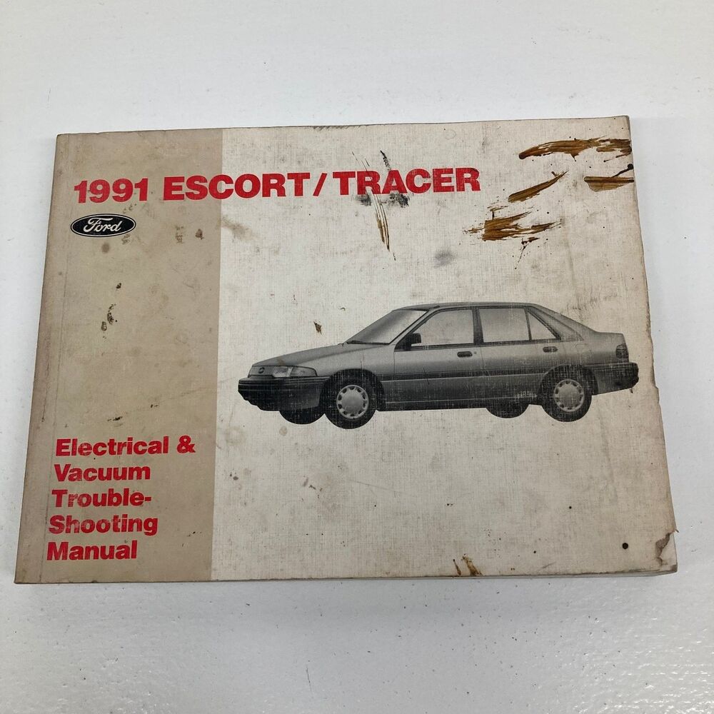 1991 Escort Tracer Electrical Vacuum Troubleshooting Manual Ford